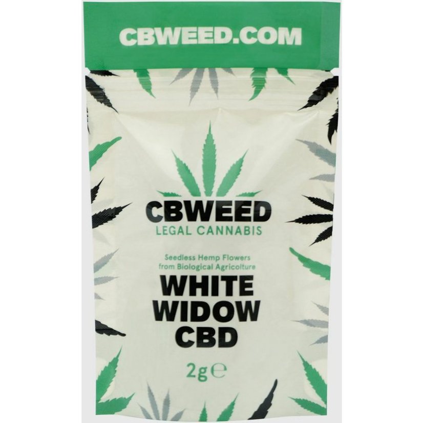 Cbweed White Widow CBD Flower - 2-5 grammaa