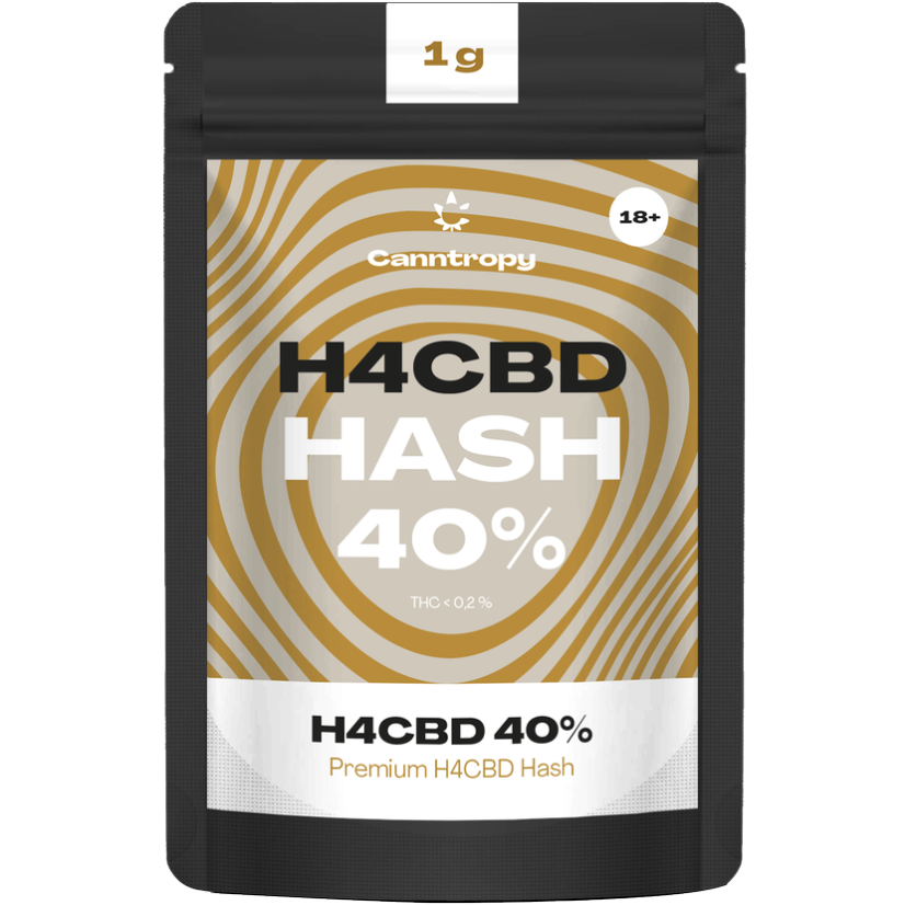 Canntropy H4CBD Hash 40 %, 1 g - 100 g - 100 g
