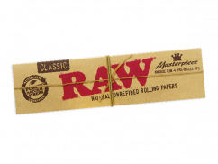 RAW Classic Masterpiece Kingsize Slim Papírky s předbalenými filtry