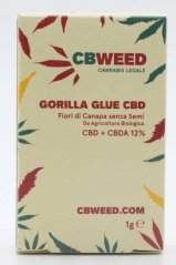 Cbweed Gorilla Glue CBD lill - 1 gramm