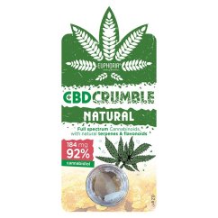 Euphoria Naturlig CBD Crumble (184 mg til 460 mg CBD)