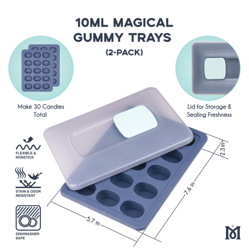MagicalButter 2x 21UP Gummy Trays 10 ml