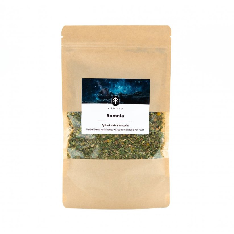 Hemnia SOMNIA - Miscela di erbe con cannabis per favorire il sonno, 50g