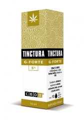 CBDex Tinctura G-FORTE 5 % 10 ml