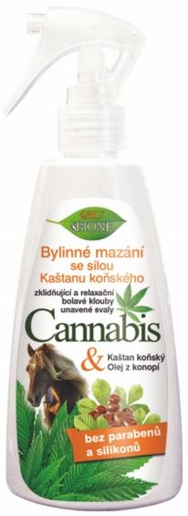Bione Kannabisyrttisalve hevoskastanjalla 260 ml