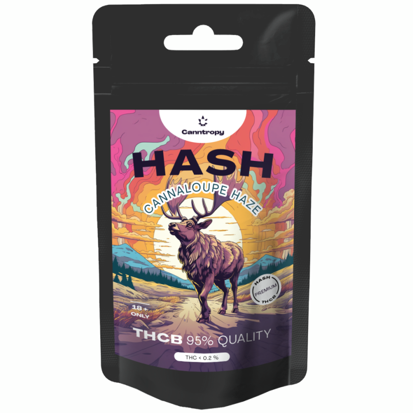 Canntropy THCB Hash Cannaloupe Haze, THCB 95%-os minőség, 1 g - 5 g
