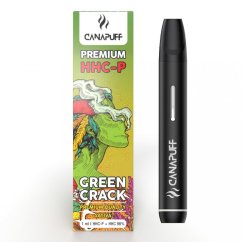 CanaPuff GREEN CRACK 96 % HHCP - Одноразовий ручка для вейпа, 1 мл