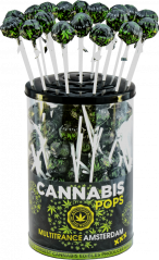 Cannabis Space Pops konopná Lízátka – Display Box ( 100 lízátek )
