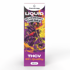 Canntropy THCV liquide Blueberry Diesel, qualité THCV 85%, 10 ml