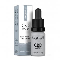 Nature Cure CBD solúvel em água 5%, 10ml, 500 mg