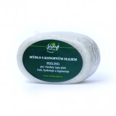Hemp Production Konopné peelingové přírodní mýdlo 100g