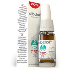 Cibdol CBD масло 20%, 6000 mg, 30 ml