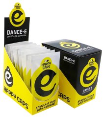 Happy Caps Dança E - Energia e cápsulas eufóricas, (dietético suplemento), Caixa de 10 peças