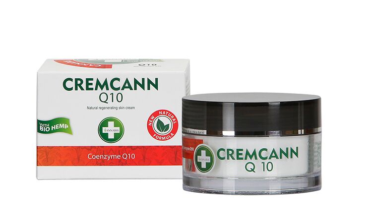 Annabis Cremcann Q10 crema facial natural, 50 ml