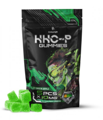 CanaPuff HHCP Gummies Green Apple, 5 kpl x 10 mg, 50 mg