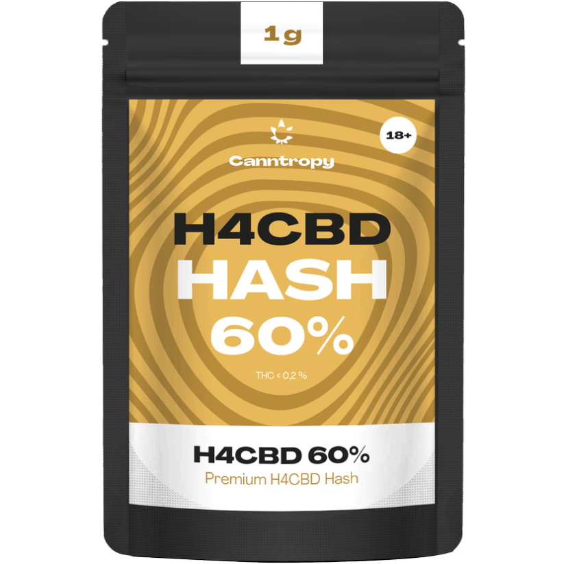 Cantropía H4CBD Hash 60 %, 1 g - 100 g