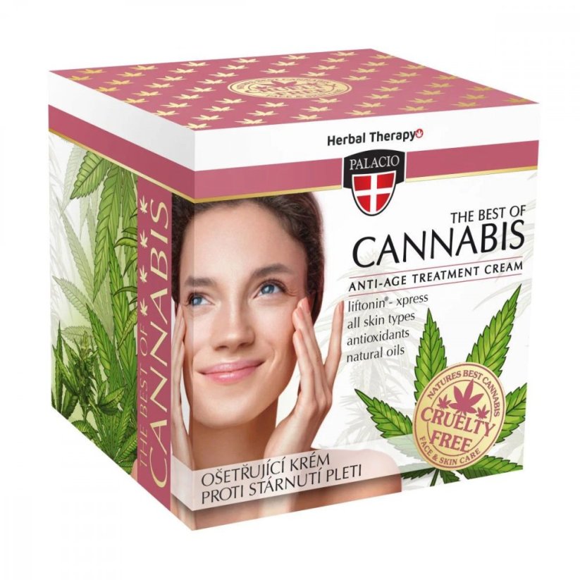 Palacio Cannabis Anti-Age Cream, 50 ml