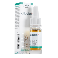 Cibdol CBD olía 2,0 40%, 4000 mg, 10 ml