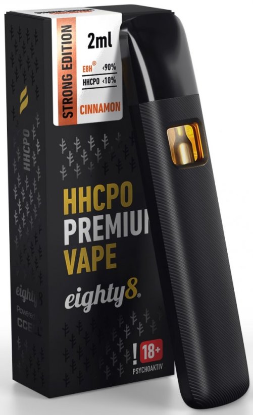 Eighty8 HHCPO Vape Pen Strong Premium Cinamon, 10 % HHCPO, 2 ml