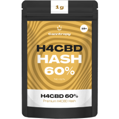 Canntropy H4CBD ハッシュ 60 %、1 g - 100 g