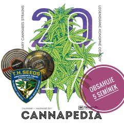 Calendrier Cannapedia 2017 - Legendární konopné odrůdy + 3 balení semínek