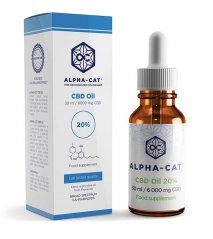 Alpha-CAT CBD Konopný olej 20%, 30 ml, 6000 mg