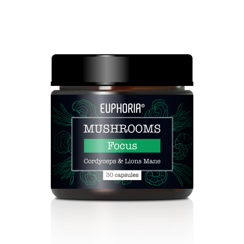 Euphoria Focus Funghi, 30 capsule