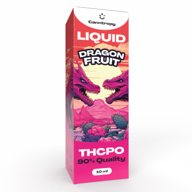 Canntropy THCPO Płynny smoczy owoc, jakość THCPO 90%, 10ml