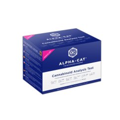 Alpha-CAT Kanabinoidų analizės testas – REGULAR rinkinys