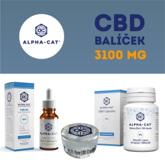 Alpha-CAT CBD Konopný balíček - 3100 mg