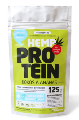 Zelena Zeme Hemp protein Coconut & Pineapple 125 g