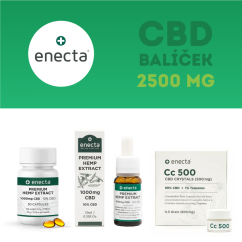Enecta CBD pakke - 2500 mg