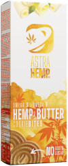 Astra Hemp Cookie Bites Hemp & Butter - karton (12 škatel)