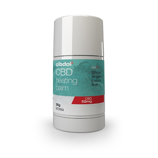Cibdol Rozgrzewająca maść CBD 52 mg CBD, 26 g