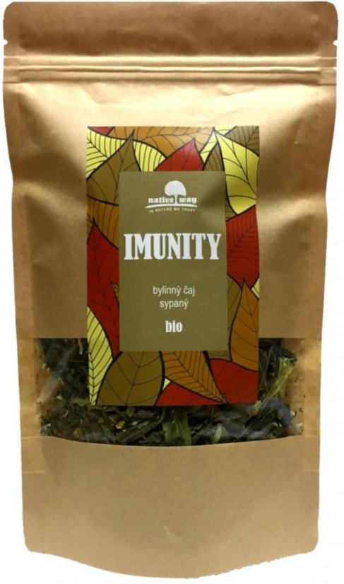 NATIVE WAY - IMUNITY τσάι από βότανα πασπαλισμένο με βιολογικά 40γρ