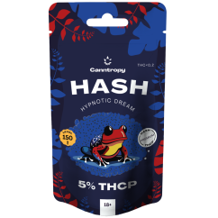 Canntropy THCP Hash Sonho Hipnótico, 5% THCP, 1 g - 100 g