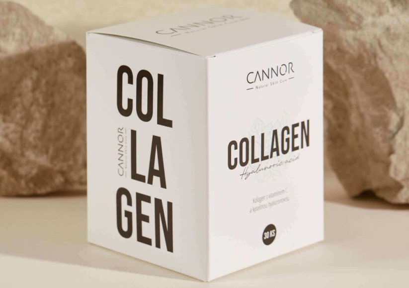 Cannor Collagene con acido ialuronico, trattamento di 30 giorni
