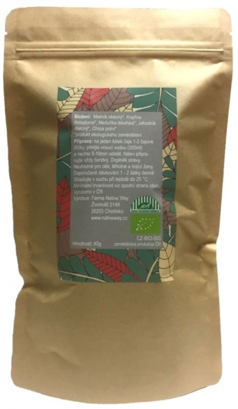 NATIVE WAY - PERFECT DAY herbal tea sprinkled with organic 40g