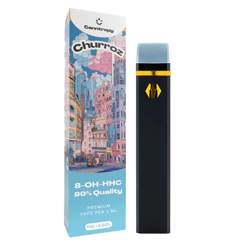 Canntropy 8-OH-HHC Vape Pen Churroz, 8-OH-HHC 90% якості, 1 мл