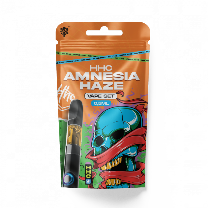 Czech CBD HHC Set Battery + Skartoċċ Amnesia Haze, 94 %, 0,5 ml