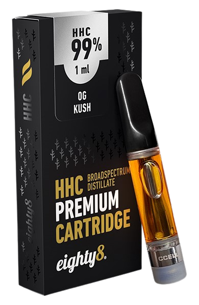 Cartuccia Eighty8 HHC OG Kush - 99 % HHC, 1 ml