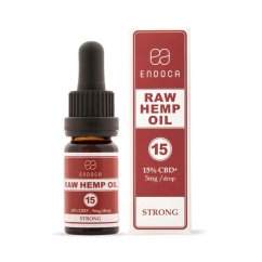 Endoca RAW Hemp Oil 1500 mg CBD + CBDa (15%), 10 ml