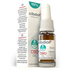 Cibdol CBD-öljy 15 %, 1500 mg, 10 ml
