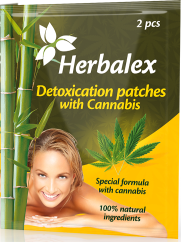 Herbalex detoxikačné náplasti s kanabisom  2ks