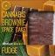 Cannabis Fudge Brownie Deluxe-Packung (mittlerer Sativa-Geschmack) – Karton (24 Packungen)