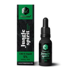Happease CBD Liquid Jungle Spirit, 5 % CBD, 500 mg, 10 ml
