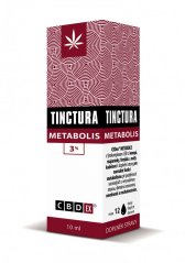 CBDex Tinctura Metabolis 3% 10 ml