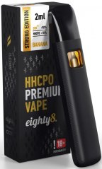 Eighty8 HHCPO Vape Pen Strong Premium Banani, 10% HHCPO, 2 ml