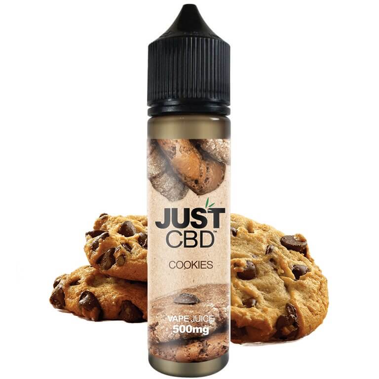 JustCBD Liquide CBD Biscuits, 60 ml, 500 mg - 3000 mg CBD