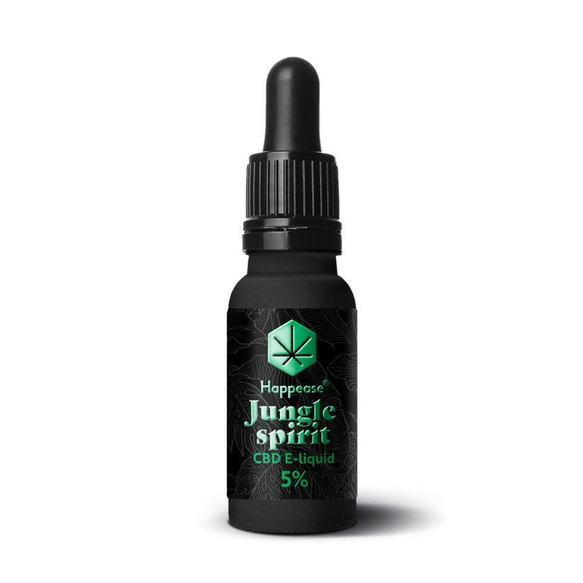 Happease CBD Liquid Jungle Spirit, 5 % CBD, 500 mg, (10 ml)